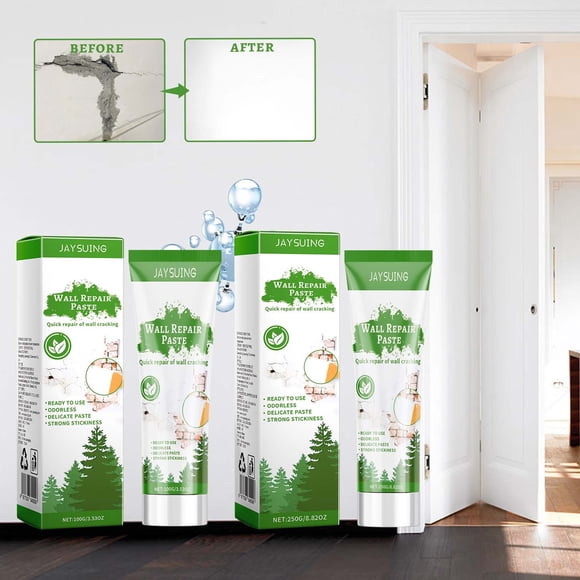 Vaidha Wall Patching Paste Wall Hole Wall Cracked Nail Eye Repair Wall Paint White Household Repair Wall 150g