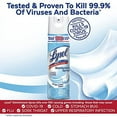 thumbnail image 3 of Lysol Disinfectant Spray, Sanitizing and Antibacterial Spray, For Disinfecting and Deodorizing, Crisp Linen, 2 Count, 19 fl oz each, 3 of 5