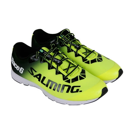 Salming Race 6 Mens Green Synthetic Athletic Lace Up Running