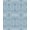 Blue, Pattern 18, variant on ODIKA 8'x10' Washable Area Rug Non-Shedding, Easy Care, Interlocking Trellis Skid Hallway Grey Checkered Boho Geometric Playful for King Size Bedroom Under Bed, Master Suite