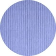thumbnail image 1 of Ahgly Company Machine Washable Indoor Round Abstract Blue Contemporary Area Rugs, 8' Round, 1 of 4