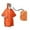 Orange, variant on Emergency Rain Poncho For Outdoor Adventures And Disaster Preparedness Lightweight Reusable Hooded Shelter Wake Vest Life Ring with Rope Canoe Float Bags Clam Ice Picks Throw Rope Bag Womens Life