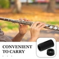 thumbnail image 3 of RENACLIPY 2Set Flute Interface Cover Black Plastic Cylindrical For Protection During Storage And Transport, 3 of 7