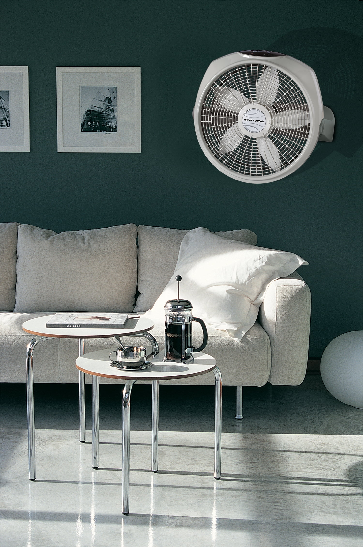 Lasko 20 Wind Tunnel 3-Speed Floor Fan with Remote Control, A20700, Gray,  23.25L, New - Walmart.com