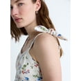 thumbnail image 4 of Free Assembly Women's Floral Sleeveless Peplum Top, Sizes XS-XXL, 4 of 5