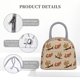 thumbnail image 4 of Disketp Cartoon Squirrel Bolsa Térmica para Almuerzo, Lonchera con Abertura Amplia y Gran Capacidad, Organizador Reutilizable para Mujeres, Hombres y Adultos, 4 of 6