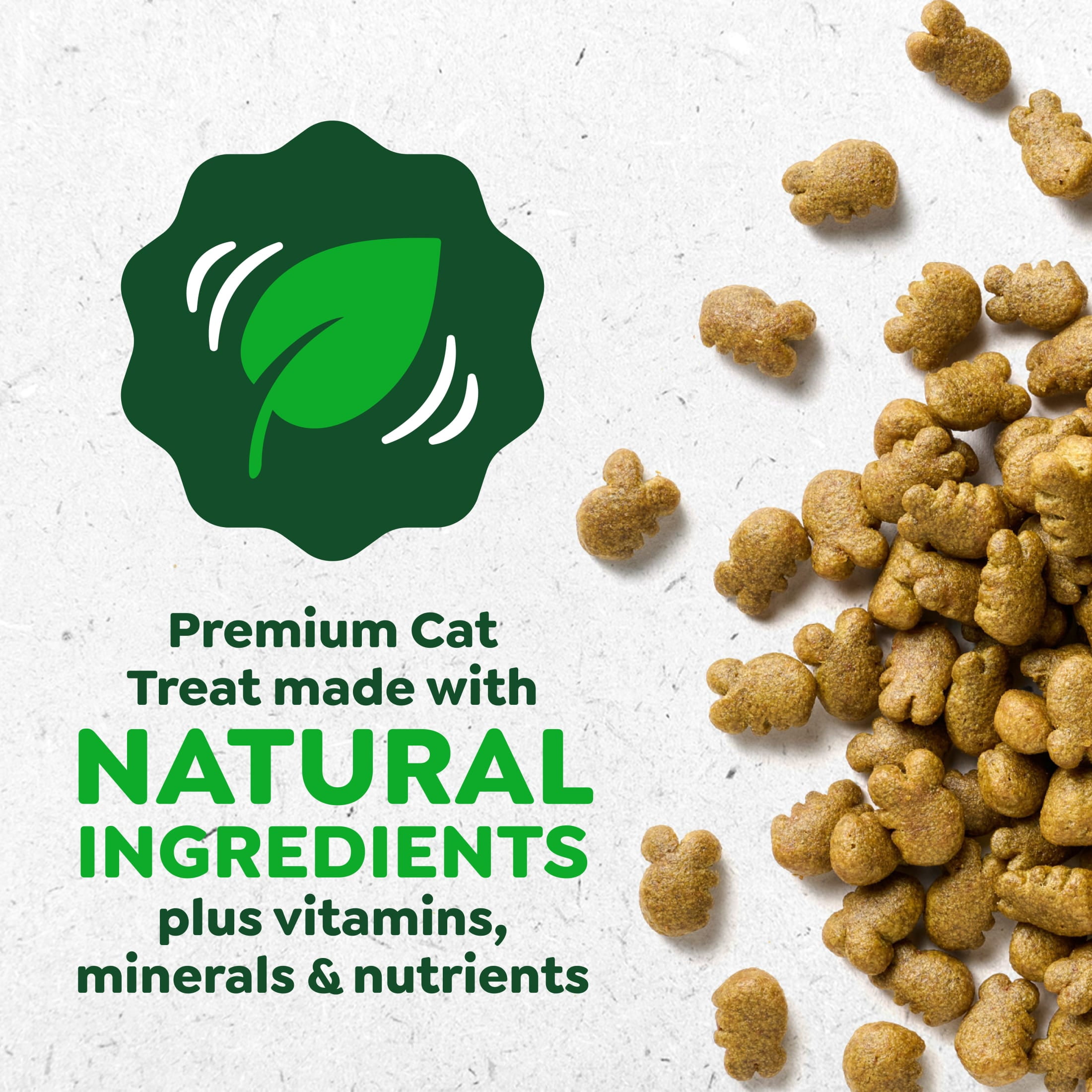 Greenies Feline Veterinarian-Recommended Dental Cat Treats, Oven Roasted Chicken,  21 oz. Tub