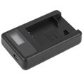 thumbnail image 3 of Cargador de batería para cámara S005E con pantalla de carga LCD Ranura de carga única Negro, 3 of 8