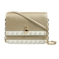 thumbnail image 3 of Roberto Cavalli HXLPAZ F92 Gold/White Shoulder Bag, 3 of 3