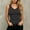 Shirts-Dark Gray, variant on Gamivast Ribbed Tank Top for Women V-Neck Sleeveless Slim Fit Summer Casual Basic Camisole Stretchy Layering Undershirt Everyday Workout Fitness Apparel Sky Blue XL