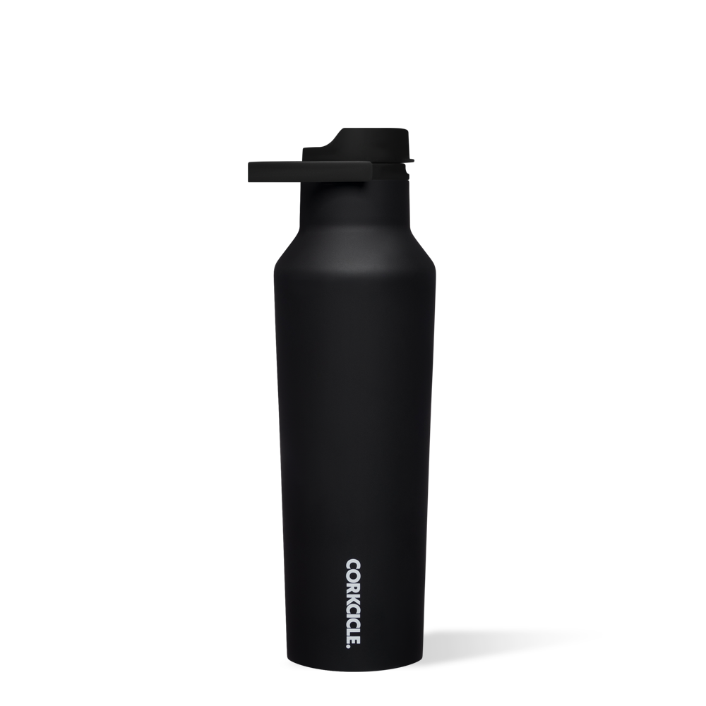 Corkcicle 20 oz Sport Canteen, Stainless Steel, Triple Insulated, Spill ...