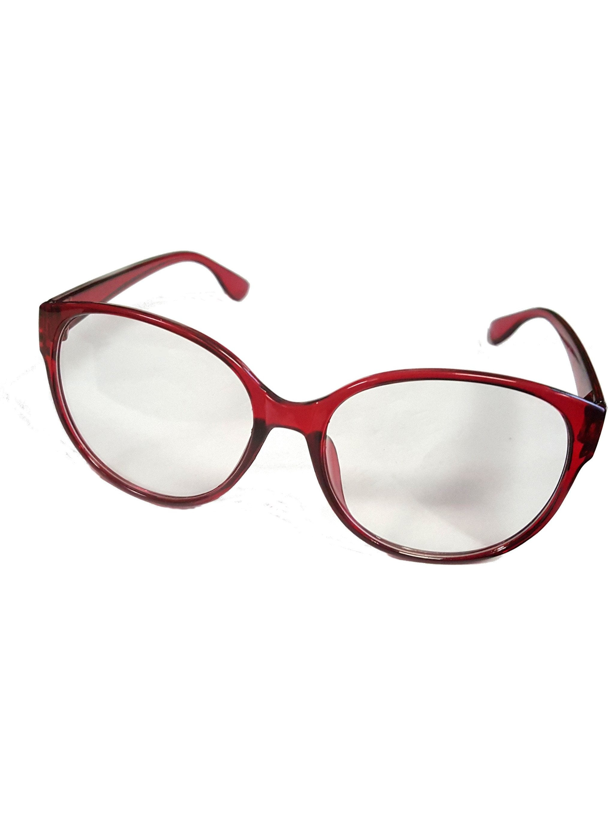 Sally Jessy Raphael Red Costume Glasses