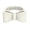 Cream, variant on Women's Rubber Silicone Ring - Dusty Lilac Bow Ring Size 08