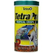 Tetra TetraPro Tropical Fish Food Crisps, 6.71 oz
