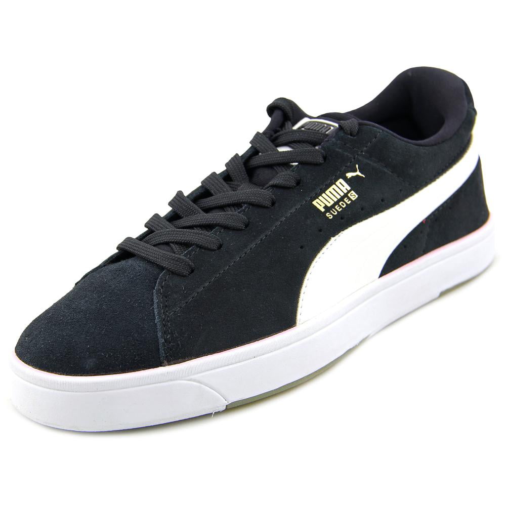 PUMA - Puma Men's Suede S Lace-Up Fashion Sneakers Shoes, Black / White ...