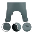 thumbnail image 1 of OUNONA Bathroom Step Stool Non Slip Foot Stool For Potty Training Lightweight And Material For Adults, 1 of 3