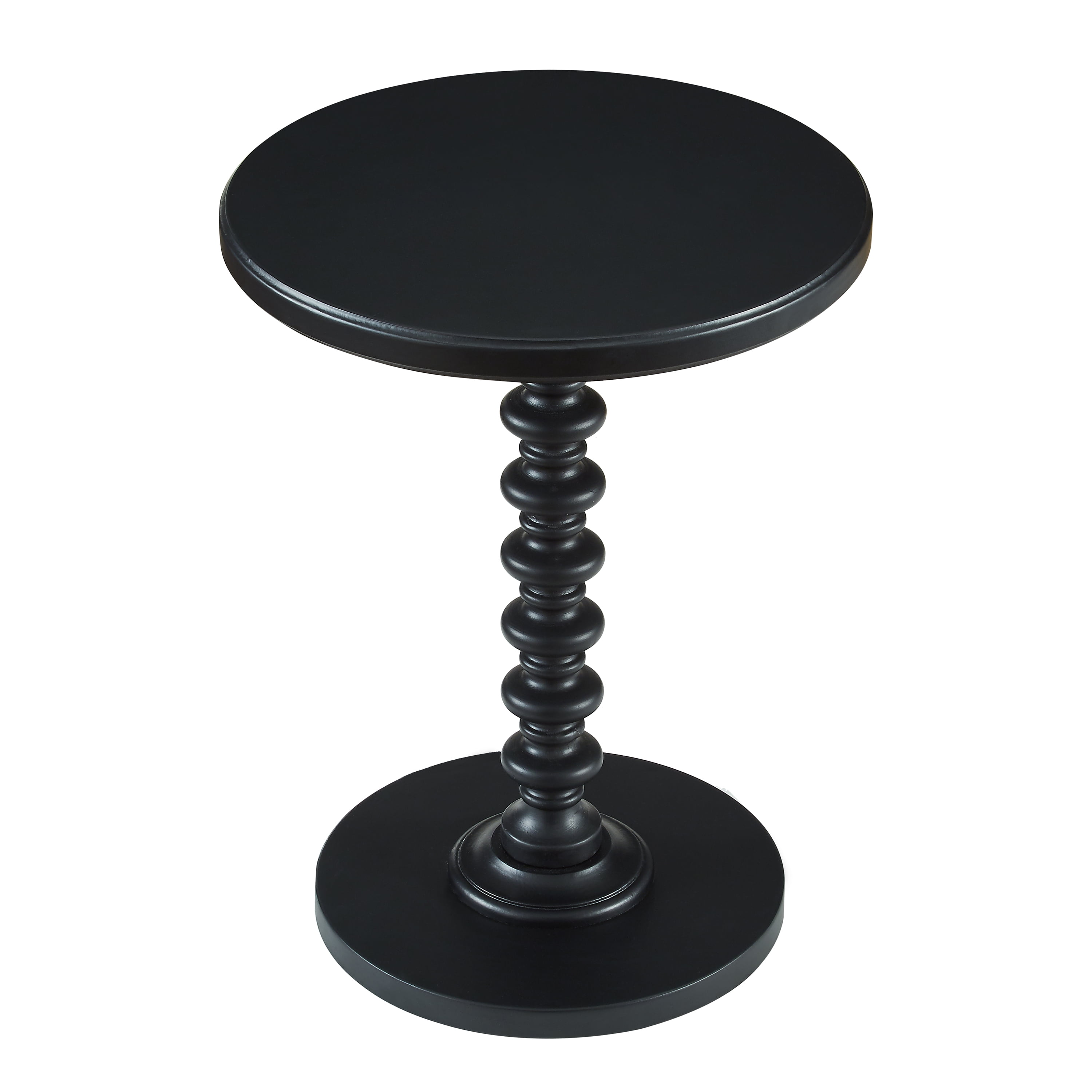 Powell Round Spindle Side Table Multiple Colors Walmart Com Walmart Com