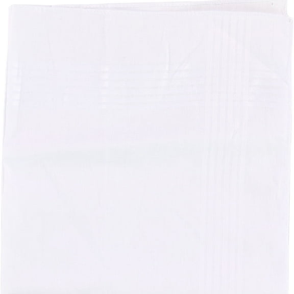 Tags Weekly Mens Framed Pocket Square, White, OS