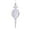 Style C, variant on White Snowflake Ornaments Craft Christmas Decoration for Parties Window Home Style A