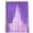 Purple, variant on Leaf Curtain, Sheer Curtains Set of 2 Panels Rod Pocket Light Filtering Window for Bedroom Living Room Patio Door Spring Summer Home Decor, 78x78Inch Blue
