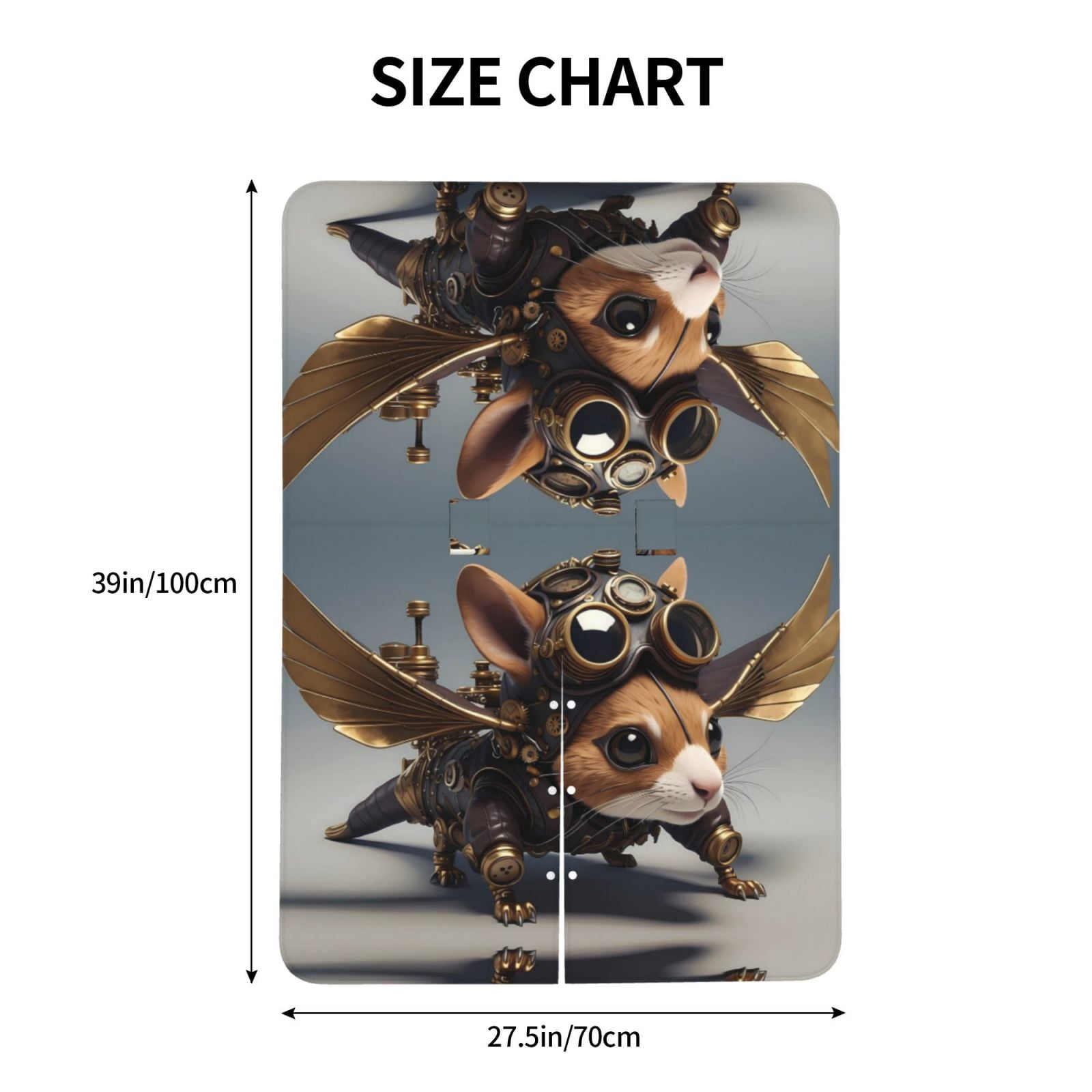 Car Seat Cover Baby - Steampunk Squirrel Pilot Breathable Infant Car Seat Cover for Baby Carseat, Lightweight Comfort Baby Essentials Must Haves Newborn Stuff for Girl Boy