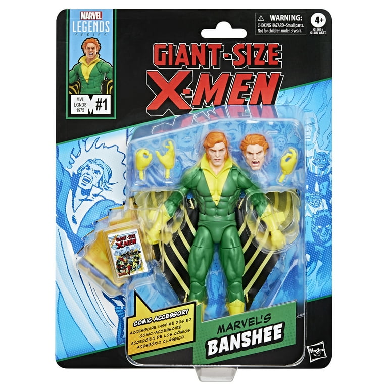 超激レア商品　マテル社　日本未発売　Banshee Palyset Marvel Legends Series Marvel's Banshee, X-Men Comics-Inspired