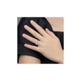 thumbnail image 2 of Gem & Harmony Mens or Ladies Stainless Steel 6mm Polished Laser Cut Band Ring for Men, 2 of 6