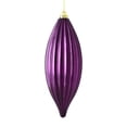thumbnail image 1 of Vickerman M183229S 8 in. Periwinkle Shiny Line Finial Ornament  4 per Bag, 1 of 1