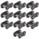 thumbnail image 1 of Eslabones De Conexión De Cadena, 10 Piezas Conector De Unión Eslabón Maestro De Acero Eslabón Maestro De Cadena Profesional Eslabón Maestro De Motocicleta Duradero, Para Ccdes Otros, 1 of 8