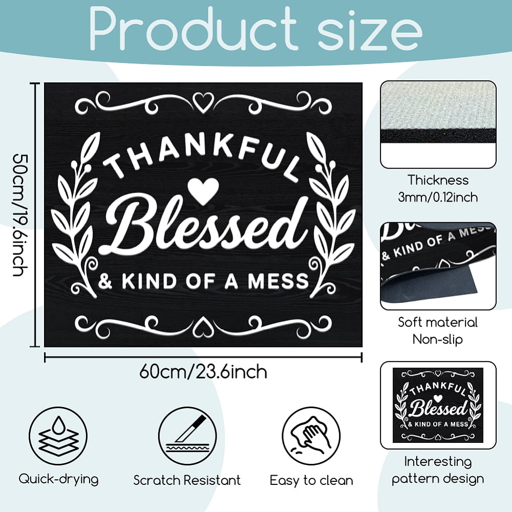 Leaf Blessing Washer Dryer Dust Cover 23.6×19.7inch Leaf Washing Machine Top Protector Pads Non Slip Washing Machine Top Covers