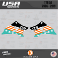 thumbnail image 2 of Kalair GFX Graphics Kit for Yamaha TTR50 (2006-2023) Usa Series, 2 of 5