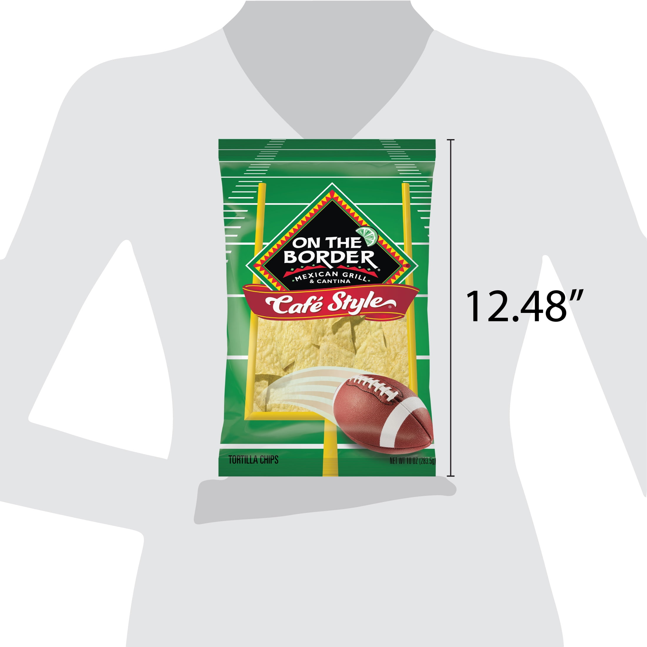 On The Border Cafe Style Red White & Blue, Gluten-Free, 10 oz Bag