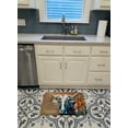 thumbnail image 3 of Carolines Treasures MW1165RUG On the Loose Brown Cow Machine Washable Memory Foam Mat, 3 of 4