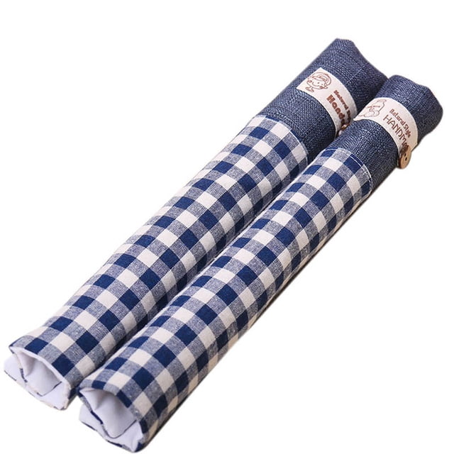 Yuarrent 1 par de cubiertas protectoras para manijas de puerta de refrigerador, cubiertas para manijas de horno de microondas y nevera para el hogar, Suministros térmicos No.02 Yuarrent HA1794-02