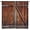Style-3, variant on Rustic Curtains for Bedroom, Old Barn Door Wooden Board Living Room Curtains, Rural Hardwood Farmhouse Western Retro Drapes 2 Panel Sets,52x84 Inch