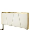 thumbnail image 6 of Furniture of America Harper Fabric Upholstered Eastern King Bed in Beige, 6 of 14