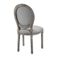 thumbnail image 6 of Modway Curve Fabric Dining Chair in Granite, 6 of 10