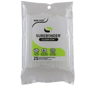 5 Pc, Surebonder .27 In. D X 4 In. L All Purpose Mini Glue Sticks Clear 25 Pk