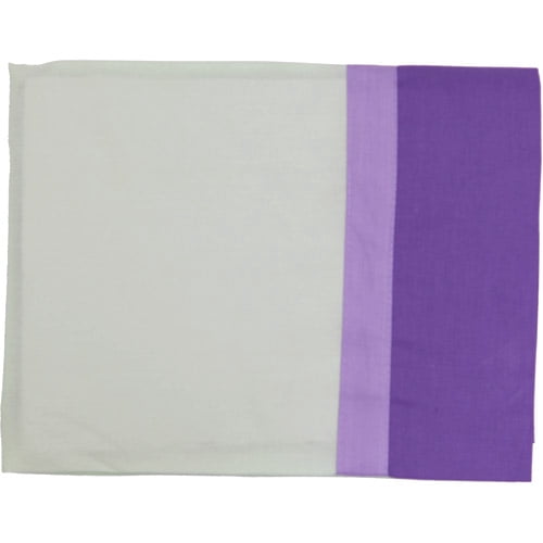 Bacati - Botanical 4-Piece Toddler Bedding set 100% Cotton percale, Purple