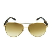 Foster Grant Women's Aviator Gold Sunglass