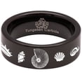 thumbnail image 5 of Abalone Tungsten Carbide Ring, 5 of 9