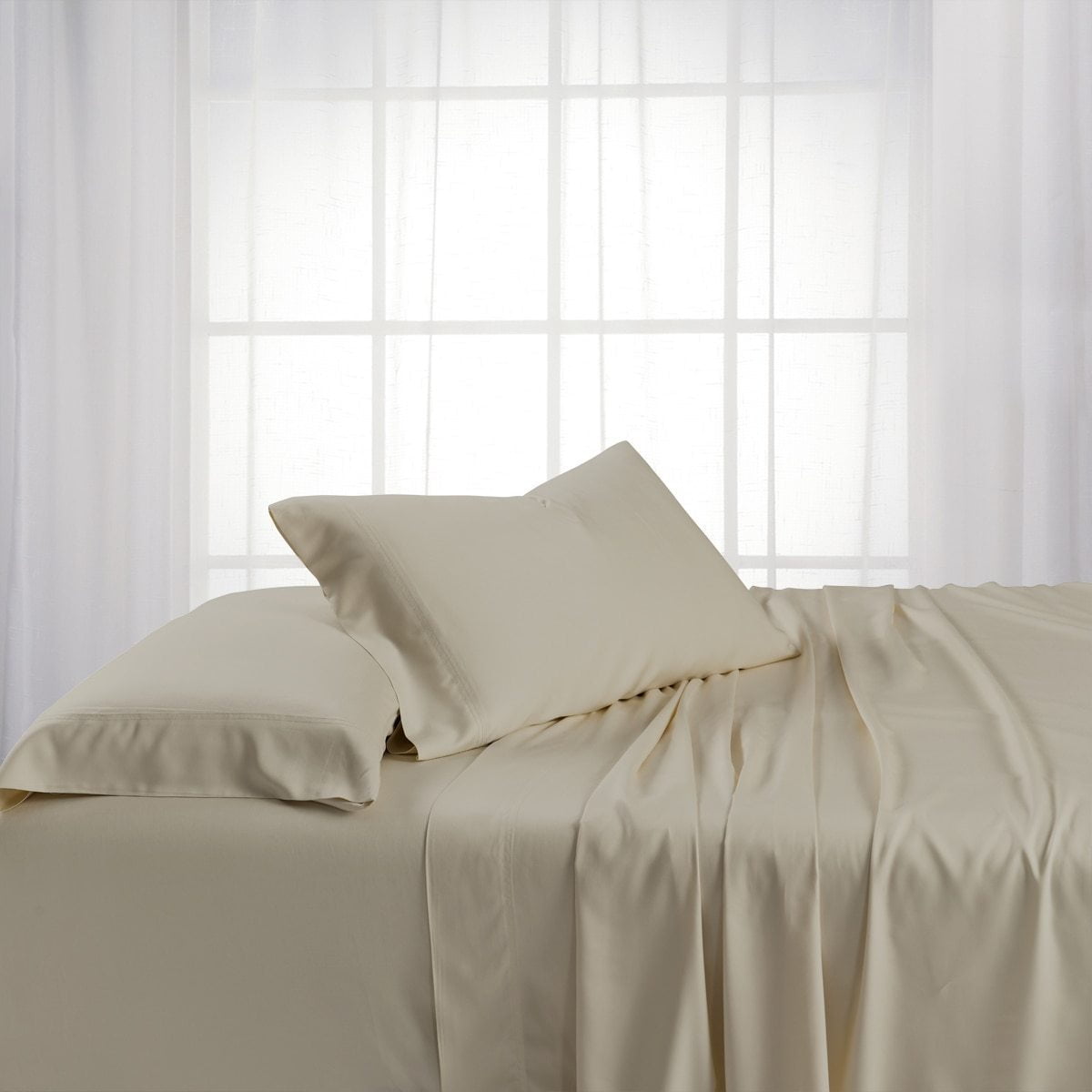 Luxury Top Split Flex King Sheet Set Bamboo Cotton (Hybrid)
