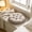 Brown, variant on 15.7" Large Floor Pillow Cushion, Soft Seating for Adults, Comfortable Seat Cushion Chair Cushion Meditation Cushion to Relieve Pressure on Hard Chairs Floors, Yoga & Reading Cushion