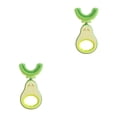 thumbnail image 2 of Cepillo de Silicona en Forma de U Seitruly para Niños de 2 a 6 Años con Mango Desmontable, 2 of 6