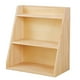 thumbnail image 2 of Estantes de madera de 3 capas Estante de acabado de escritorio rústico Caja de papelería resistente Escritorio Caja de almacenamiento de madera para, 2 of 9