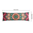 thumbnail image 6 of Mandala Long Body Pillow Cover – Soft & Breathable Meditation Fabric, Hidden Zipper, 20"x54", Psychedelic Trippy Print – Gift for Side Sleepers, Pregnancy, Zen Home Decor, 6 of 7