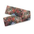 thumbnail image 7 of Yayeee Table Runner 70 inches Long Home Kitchen Dinning Party Decoration, Red Vibrant Flowers, 7 of 7