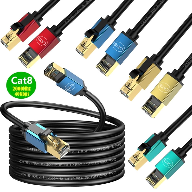 CAT8 Cable CAT8 Ethernet Externet Cable Networking Wire For Data Centers