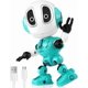 thumbnail image 1 of Rechargeable Talking Robots Toys for Kids - Metal Robot Kit with Sound & Touch Sensitive Led Eyes Flexible Body, Interactive Educational Gift Toys for, 1 of 4