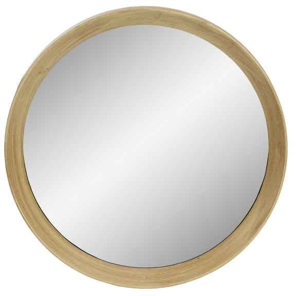 Northlight 19.75 in x 19.75 in Brown Traditional Wall Mirror